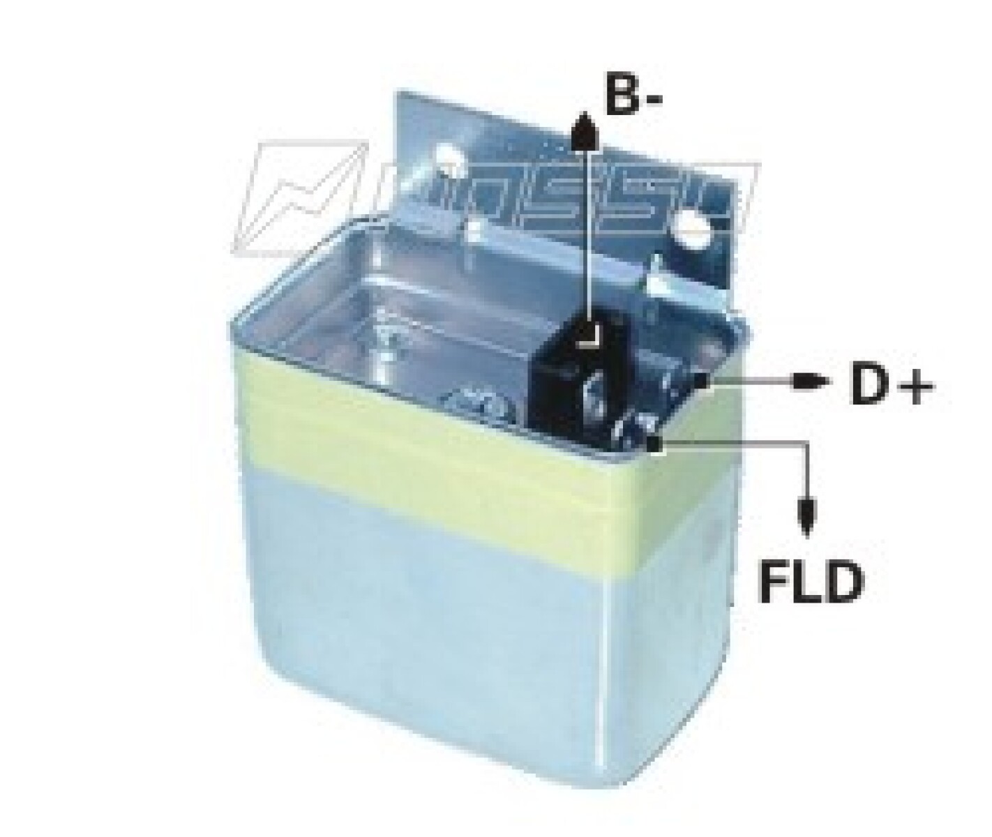 REGULADOR VOLTAJE - BOSCH BOSCH 3 PATA IK460 NOSSO 