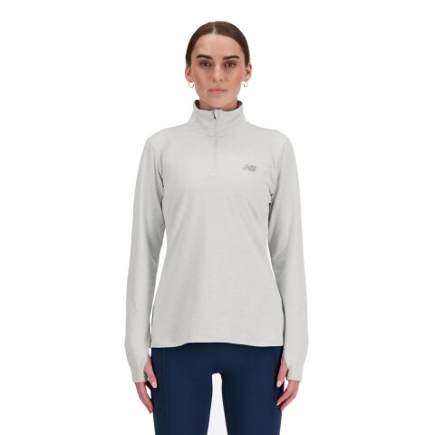REMERA CON CIERRE XS-L GREY