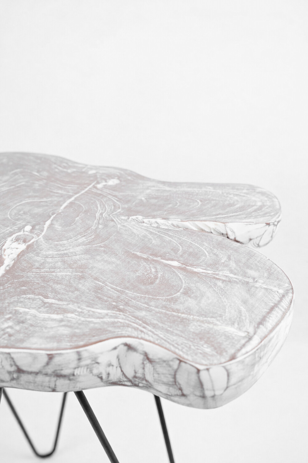 Mesa Lateral Liberté White Wash Color Unico