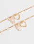 Collares Infantiles Set De Collares Para Compartir "my Melody" - Combinacion Tricolor