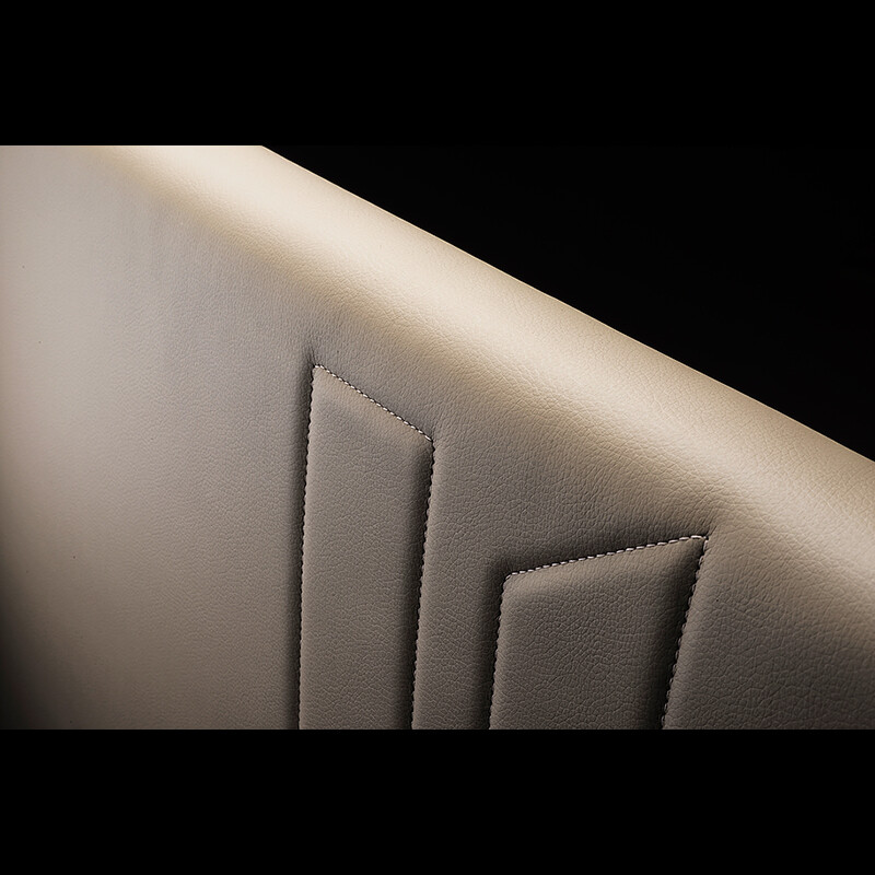 Respaldo City Tapizado en PU 1.40m Camel Respaldo City Tapizado en PU 1.40m Camel