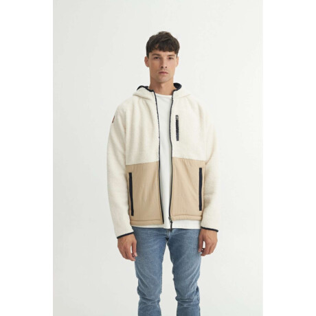 Campera sherpa Ulio Crudo