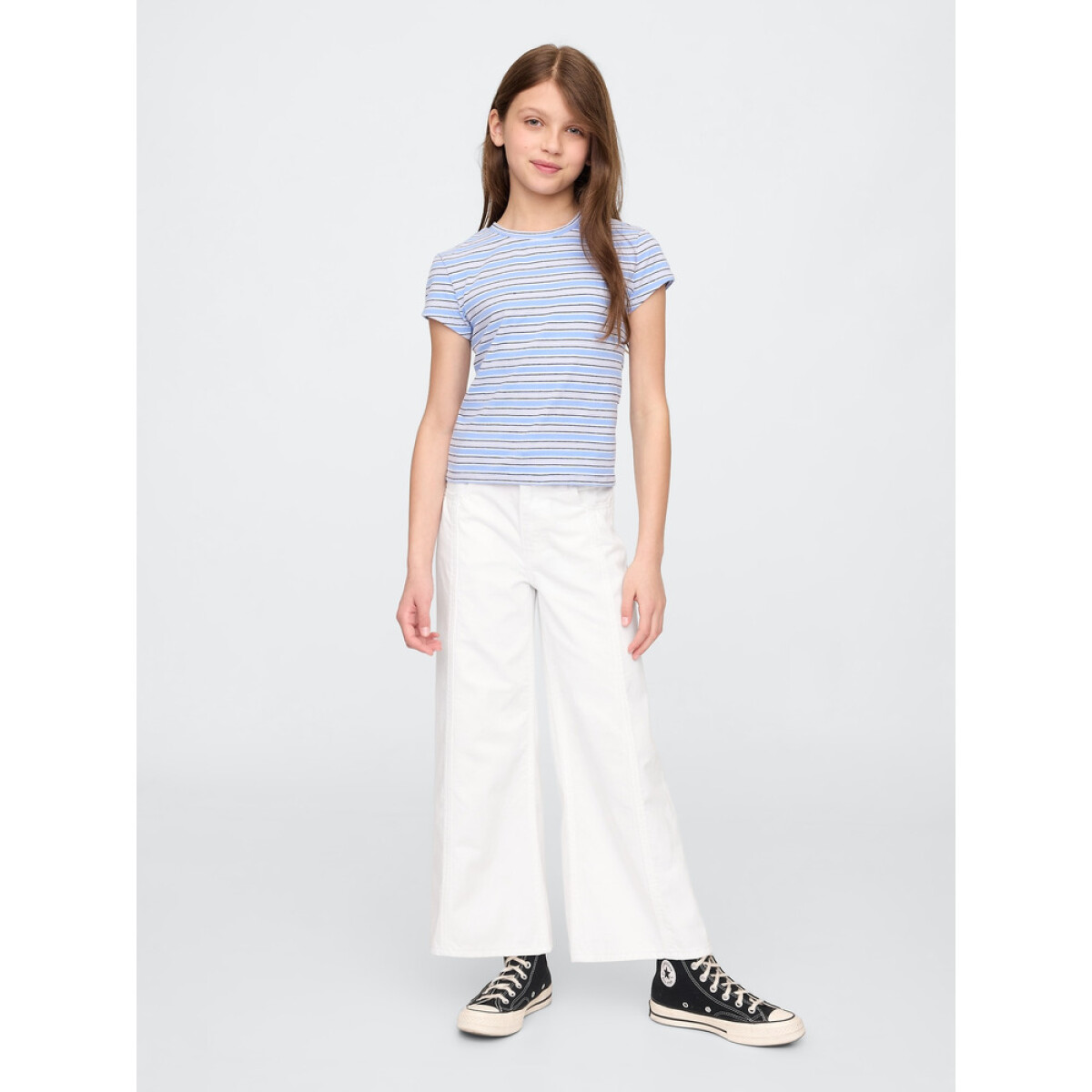 HIGH STRIDE ANKLE - WHITE SEAM - WHITE V2 GLOBAL 