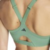 Bra Adidas Impact Luxe High-Support Zip Verde
