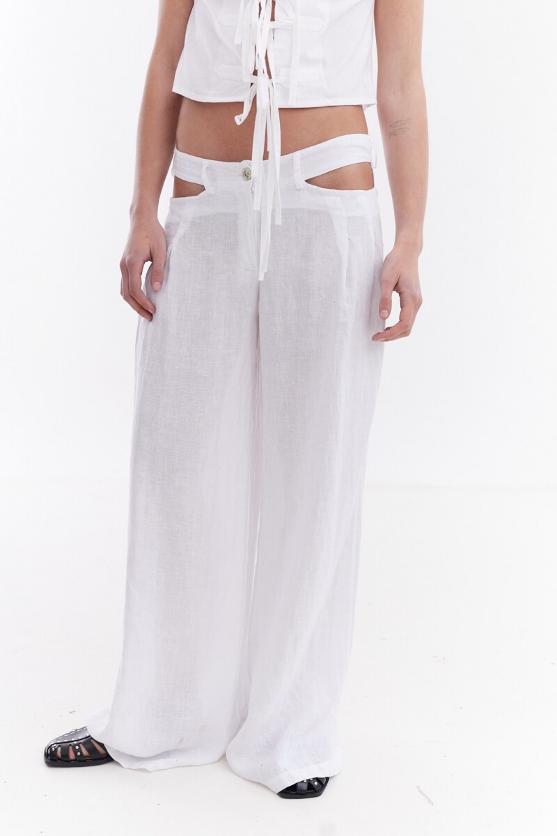 Pantalón Silente Blanco