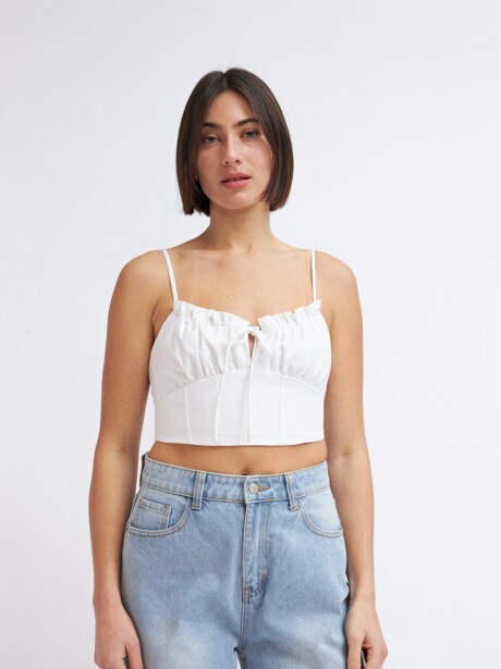 TOP SEVILLA BLANCO