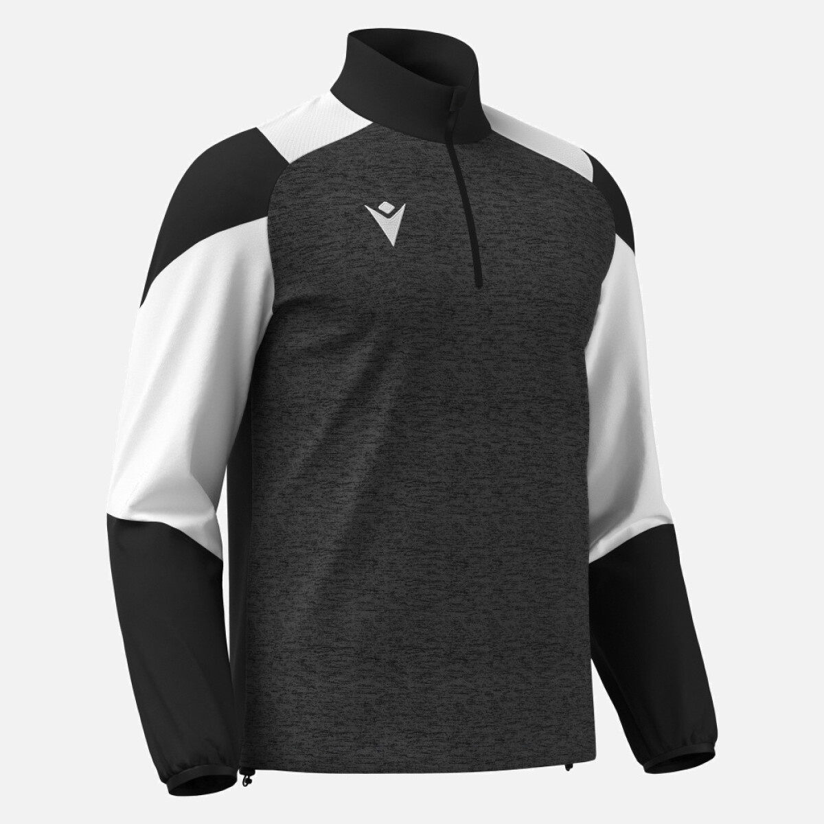 BUZO MACRON - MODELO CUZCO - BLK/WHT 