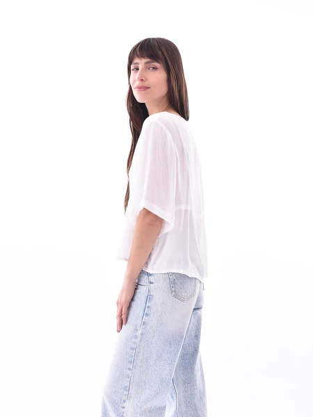 BLUSA GERANIO BLANCO