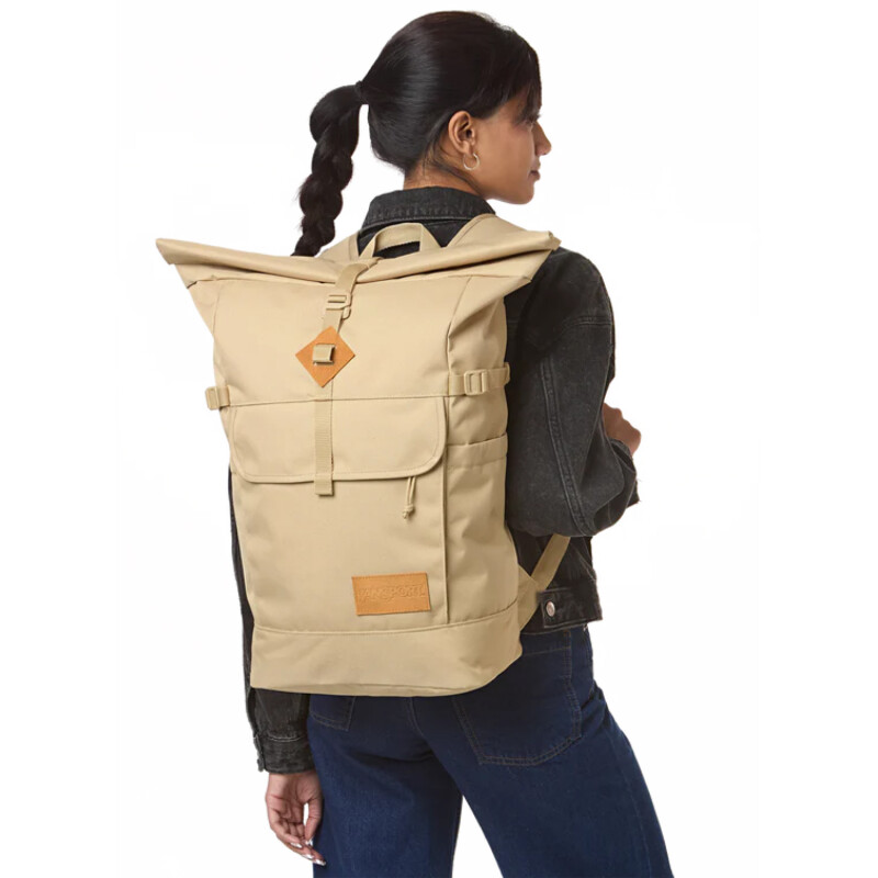 Mochila Jansport Hatchet Rolltop - Beige Mochila Jansport Hatchet Rolltop - Beige