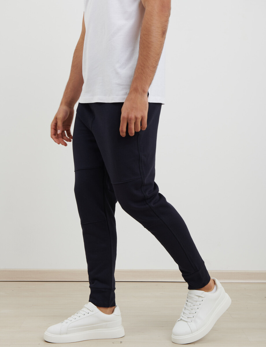 080910 PANTALÓN JOGGING Azul Oscuro