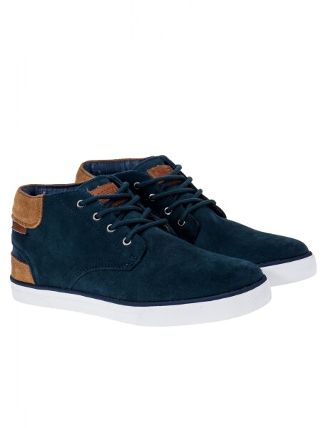 BOTAS DE GAMUZA Azul