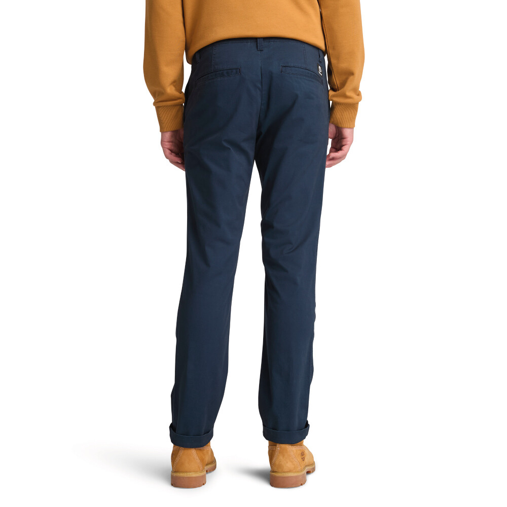 Pantalón Topsfield Twill Chino Straight Hombre Dark Sapphire