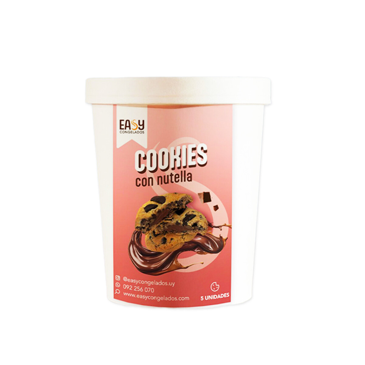 Cookies De Nutella X 5 Unid. 