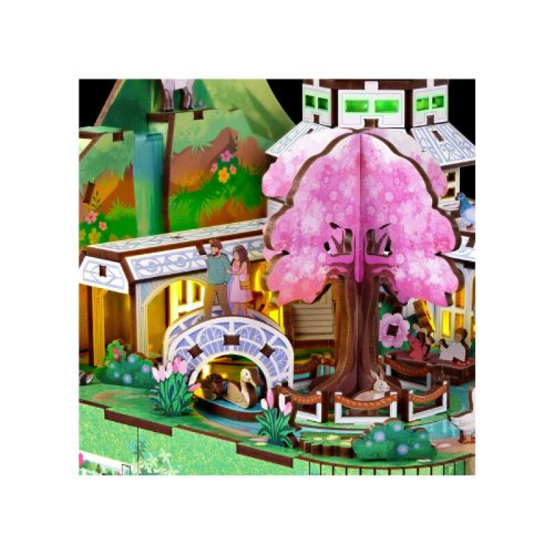 Construcción en 3D - Jardín Botánico Construcción En 3d - Jardín Botánico