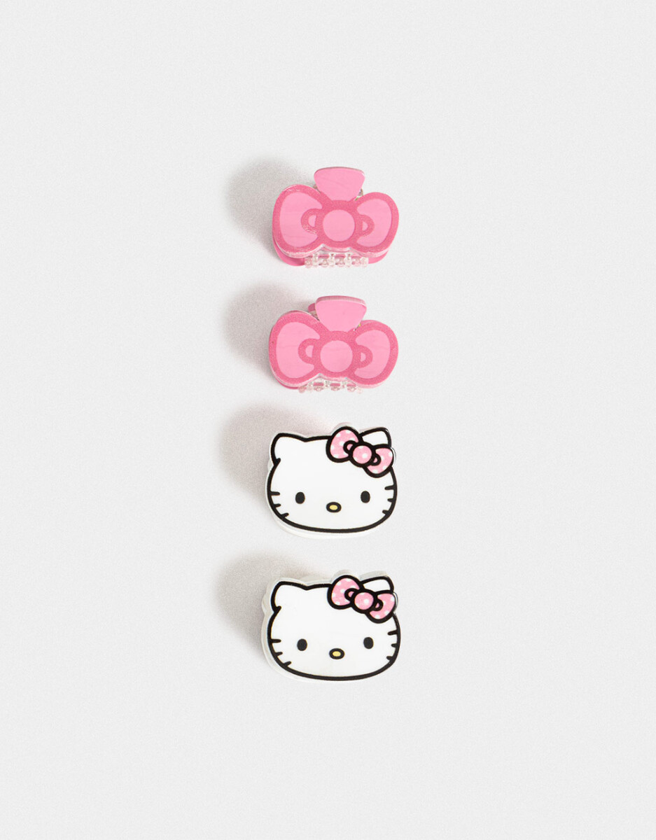 Set De Broches "hello Kitty" 