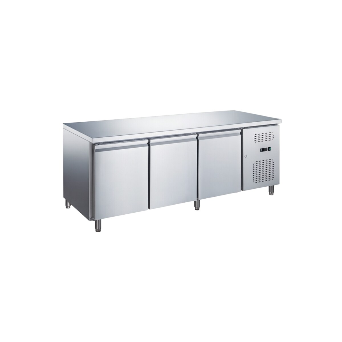 Heladera Bajo Mesada Sin Respaldo 457 Litros 3 Puertas GN 1/1 