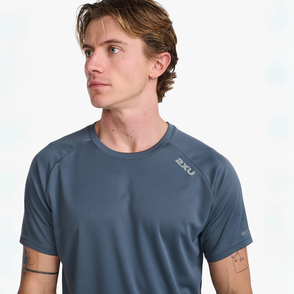 Aero Tee - Hombre Turbulence/black Reflective
