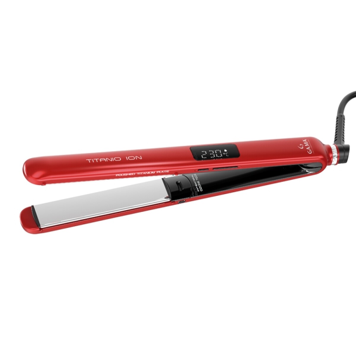 Plancha Gama Titanio Digital Red 4d ( Roja Fina) 