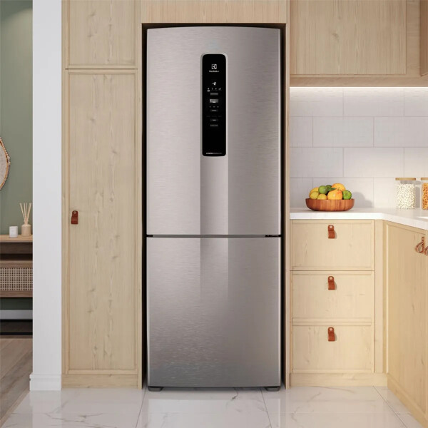 Heladera No Frost Inverter Electrolux Bottom Freezer Ib55 527 Lts HELADERA ELECTROLUX IB55S 527 L INOX