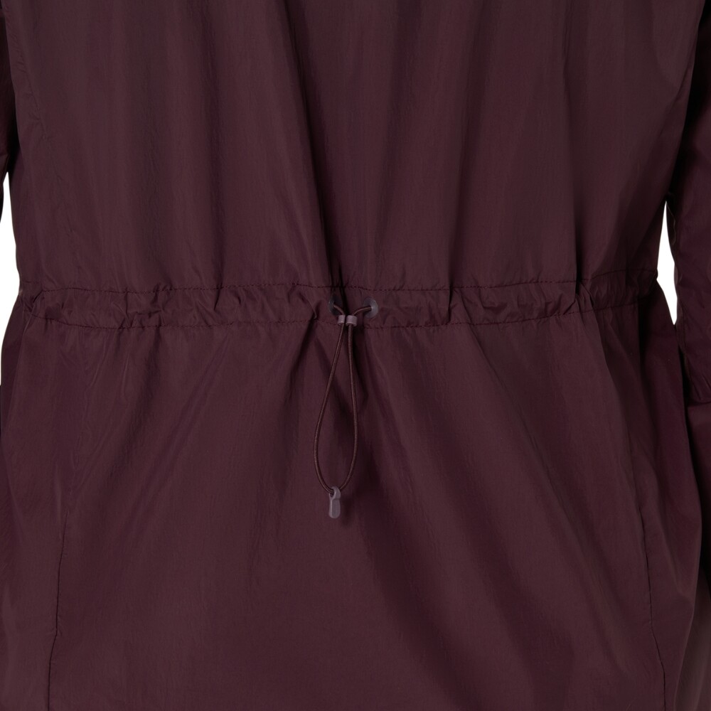 Casacas Running Road Packable Jacket Mujer Dark Currant