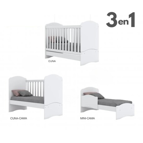 CUNA DE BEBÉ TRANSFORMABLE 3 EN 1 CUNA DE BEBÉ TRANSFORMABLE 3 EN 1