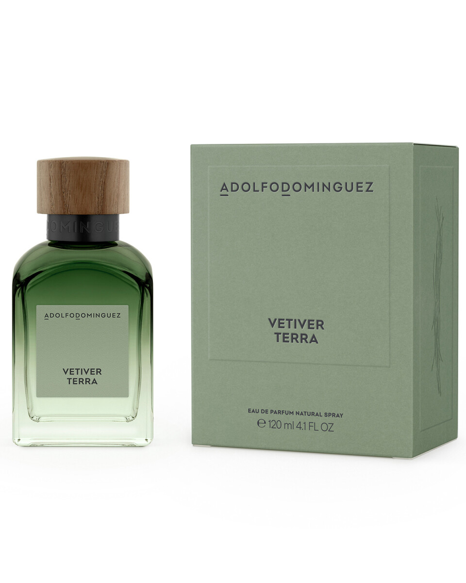Perfume Adolfo Domínguez Vetiver Terra EDP 120ml Original 