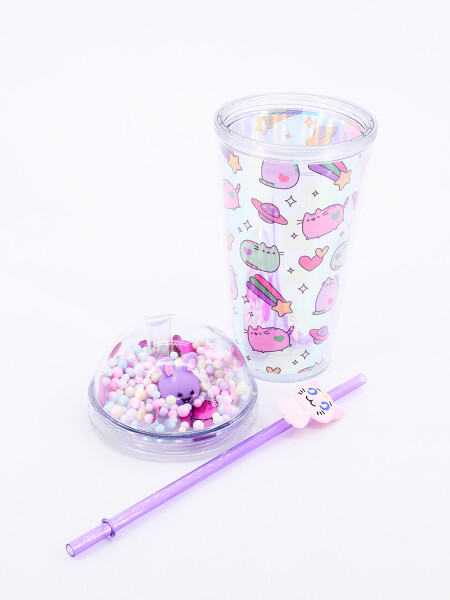 VASO CAT PLATEADO (V)