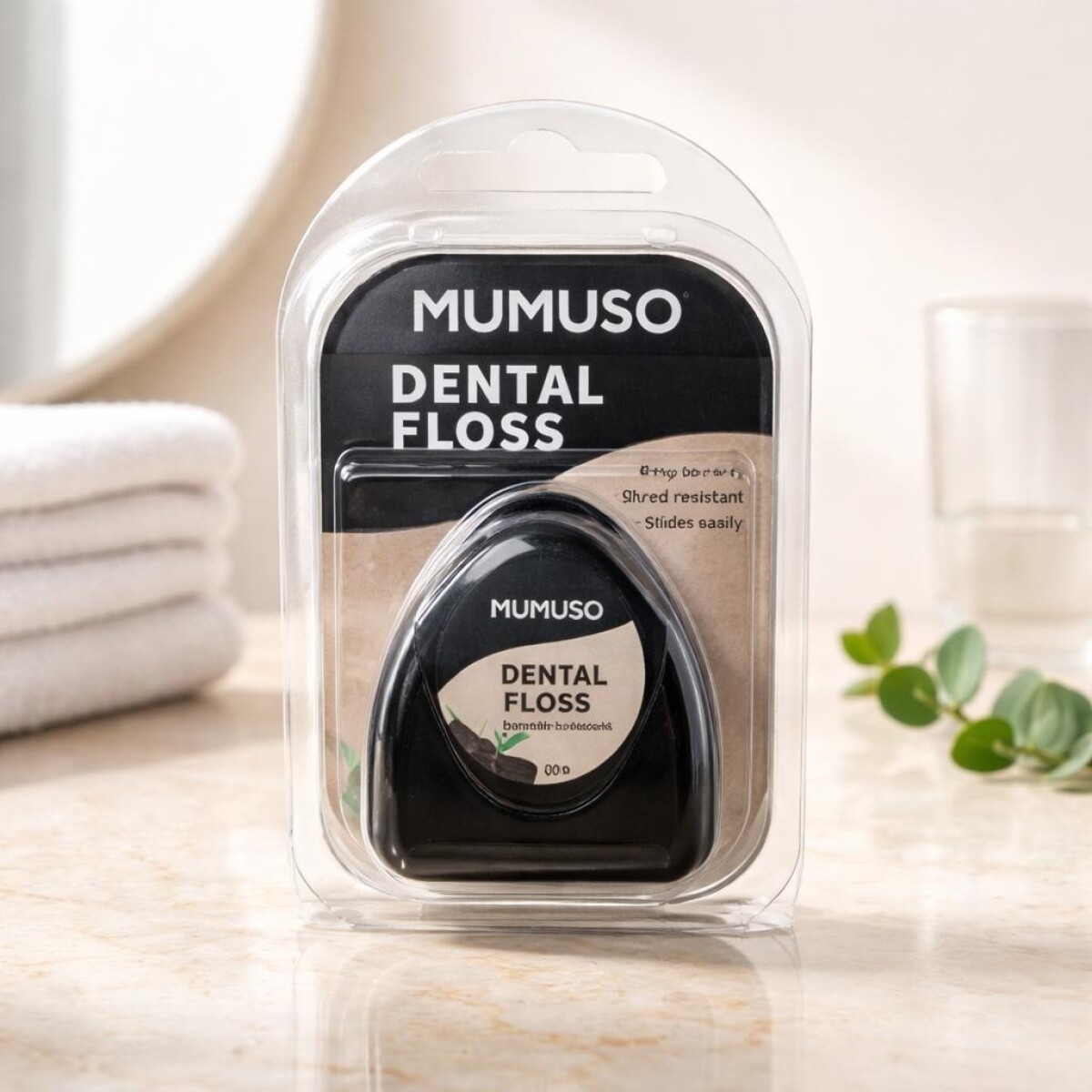 HILO DENTAL DE CARBÓN DE BAMBÚ (60 M) 