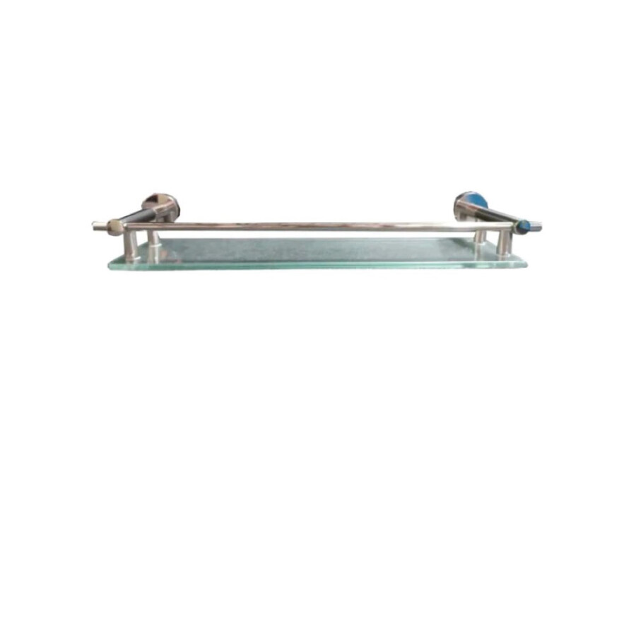 Repisa de Vidrio Cromado Linea Round Repisa de Vidrio Cromado Linea Round