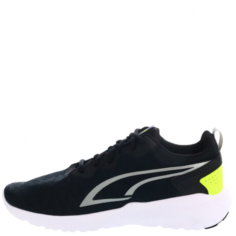 Championes de Hombre Puma All Day Active in Motion Negro - Plateado - Amarillo