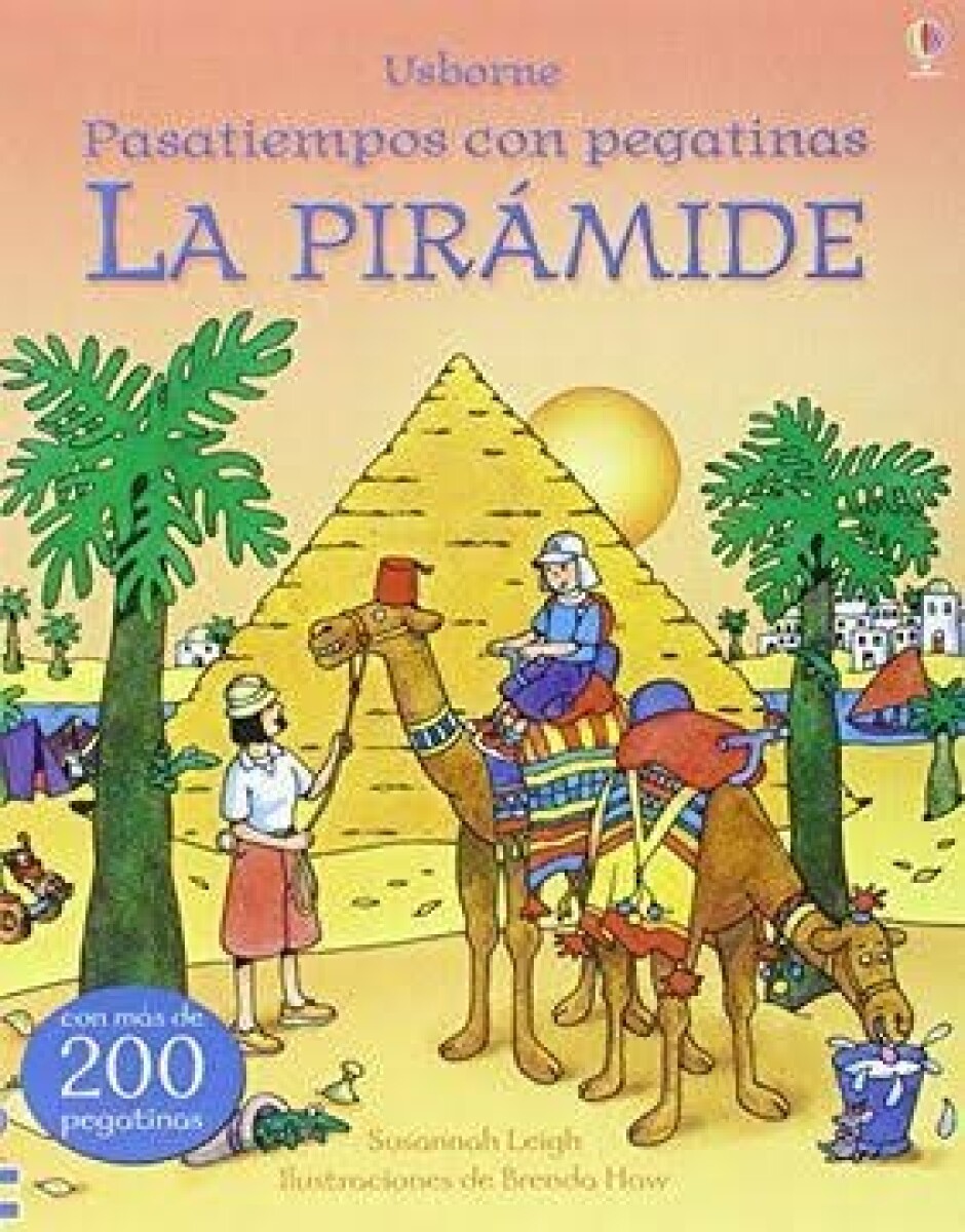 PASATIEMPOS CON PEGATINAS LA PIRAMIDE (DISTRI) 
