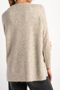 Sweater Texturado Vison