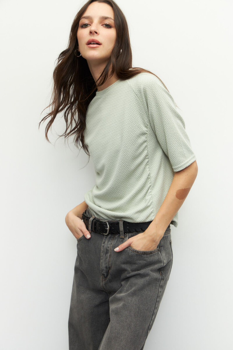 REMERA FRANCO - Verde Menta 