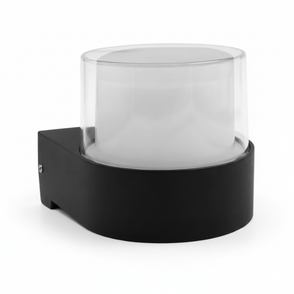 Artefacto Exterior Lerma Para Adosar Unidireccional 5W Negro 