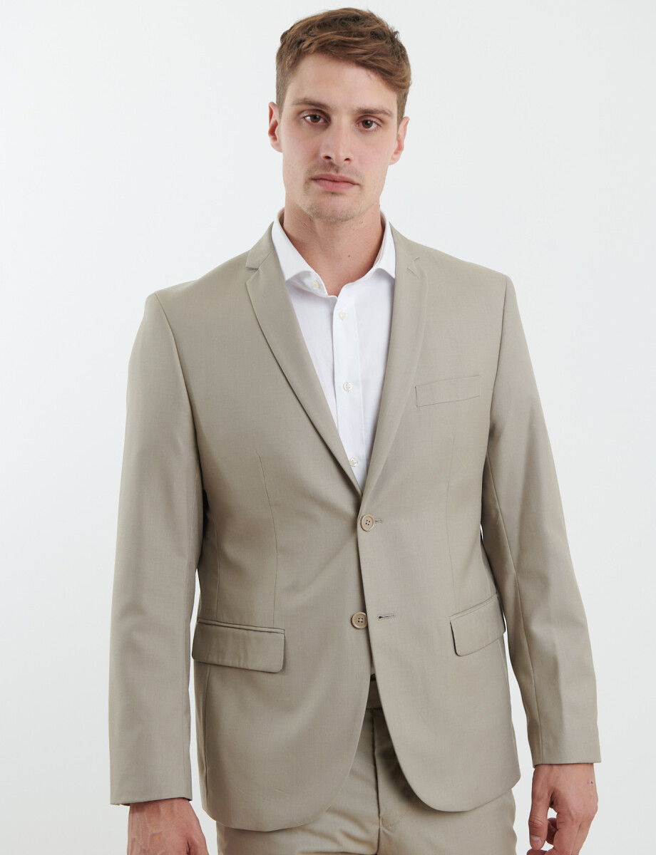 220262 TRAJE SLIM FIT HARRINGTON LABEL Tostado