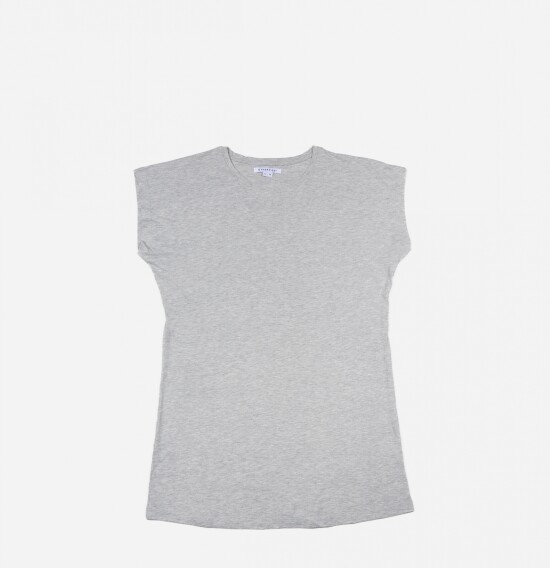 Blusa manga corta GRIS