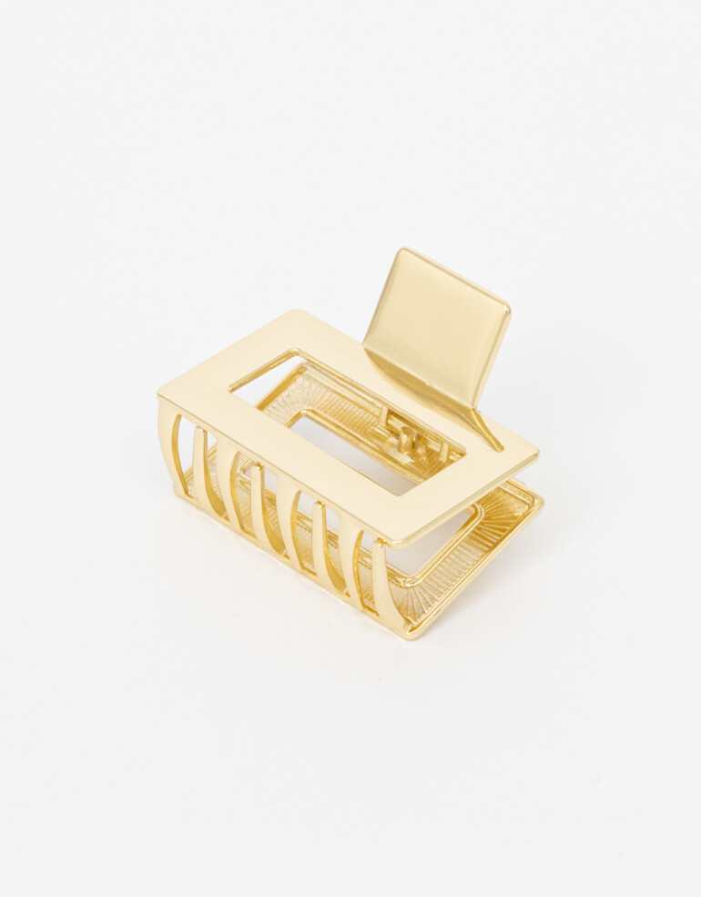 Broche Metal Broche Rectangular - Dorado