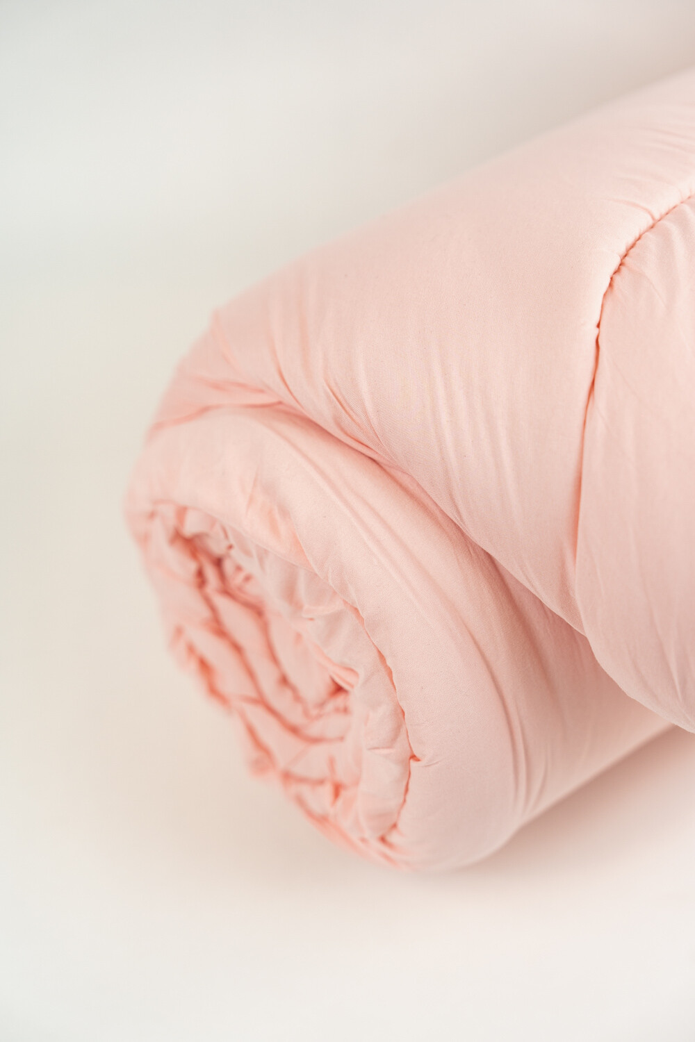 Acolchado 2 Plazas Queen Microfibra Washed Durazno