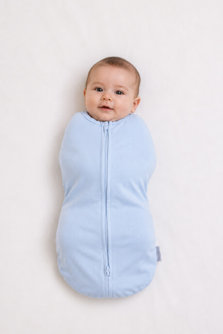 Manta envolvente para bebés Celeste