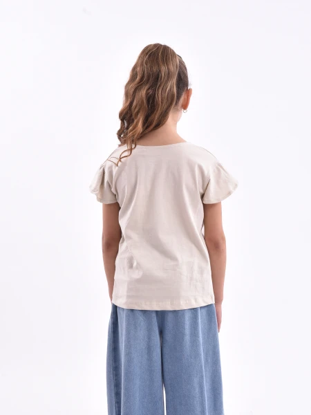 REMERA VITO BEIGE CLARO