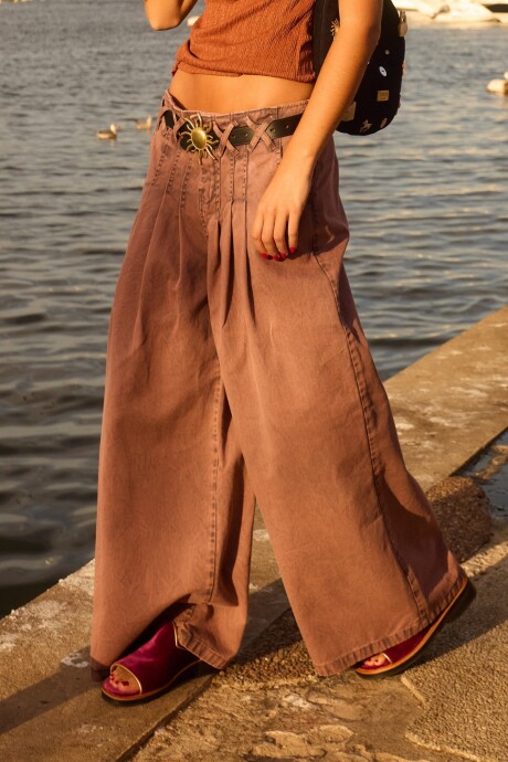 Cross Pants Vaquero óxido