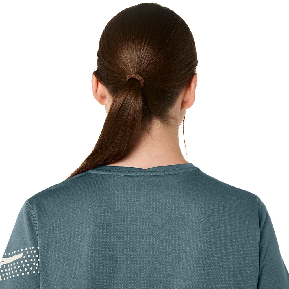 Polo Running Icon SS Top Mujer Foggy Teal