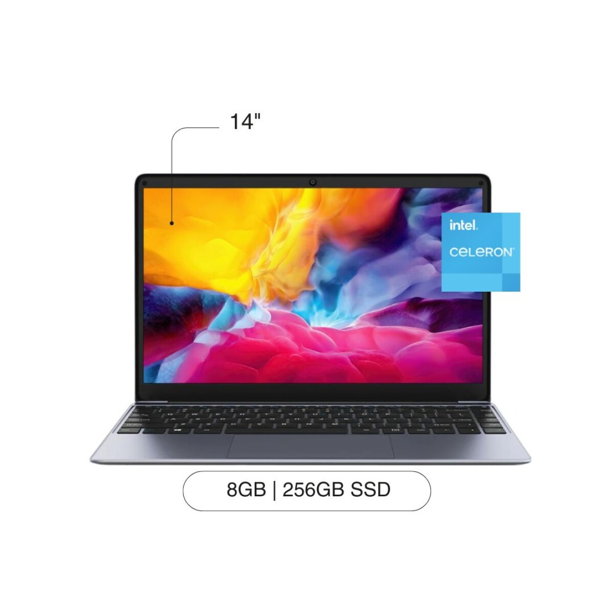 Notebook ACER Etbook 14' FHD 256GB / 8GB RAM Intel Celeron N4020 W11 