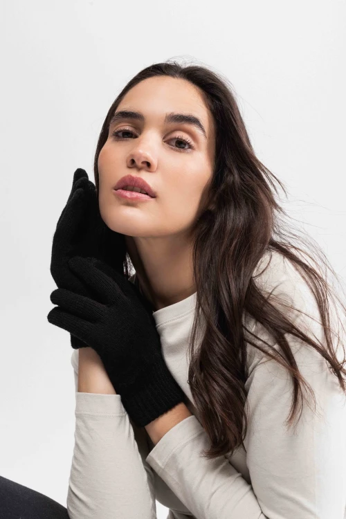 Guantes Victoria Negro