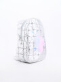 MOCHILA INFANTIL PLATEADO