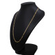Cadena oro en 18k estilo cartier. Largo 47cm Cadena oro en 18k estilo cartier. Largo 47cm