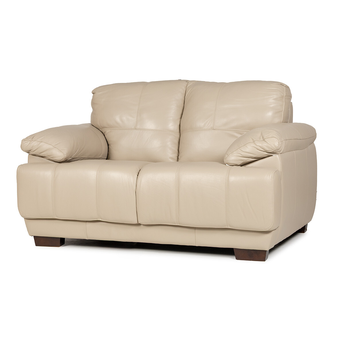 Sofá Tucson - Cuero Básico - 2 cuerpos - 519 (Beige) 