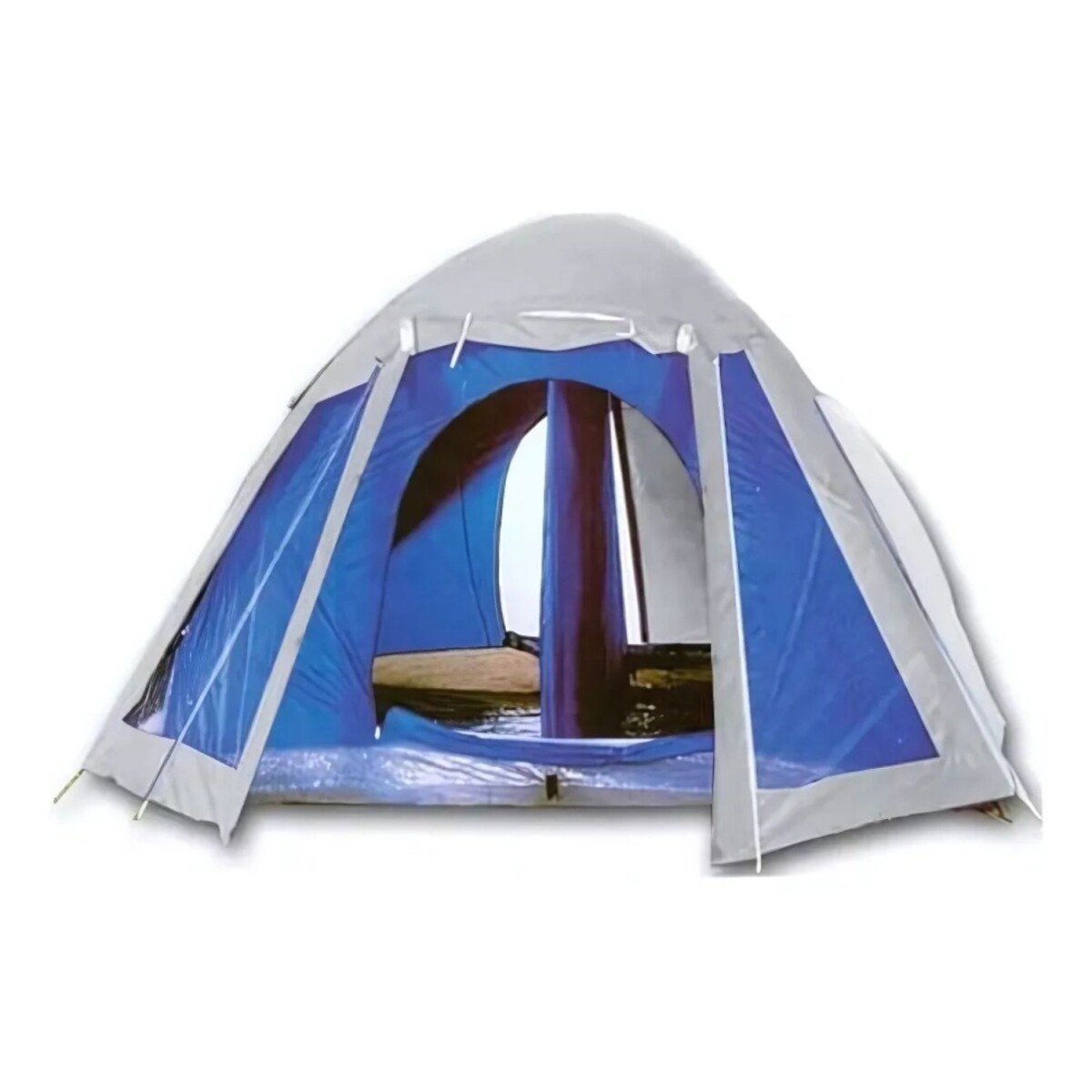 Carpa Igloo Arye 2 Dormitorios 4 Personas Con Avance Para Camping Al Aire Libre 