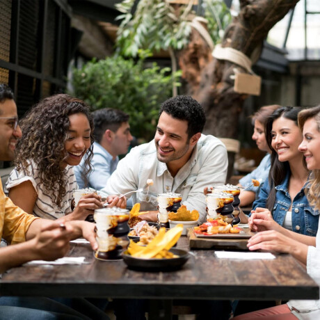 Set X6 Vaso Rings 350Ml para Agua Refresco Bebidas en Vidrio Transparente