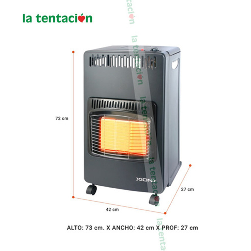 Estufa A Gas Xion 3 Paneles Con Valvula 13kg Ltc Estufa A Gas Xion 3 Paneles Con Valvula 13kg Ltc
